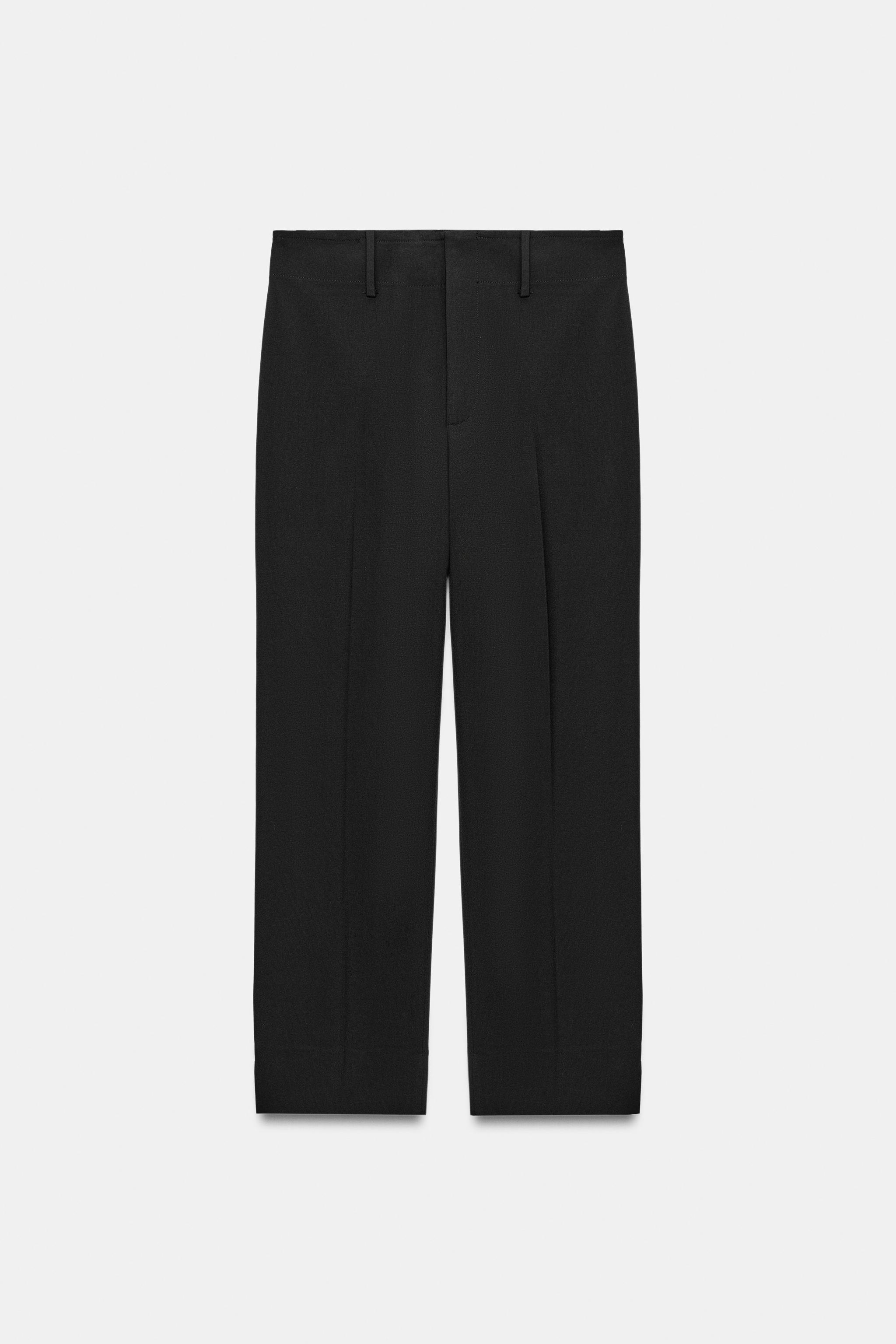 ZW COLLECTION PRESSED CREASE PANTS